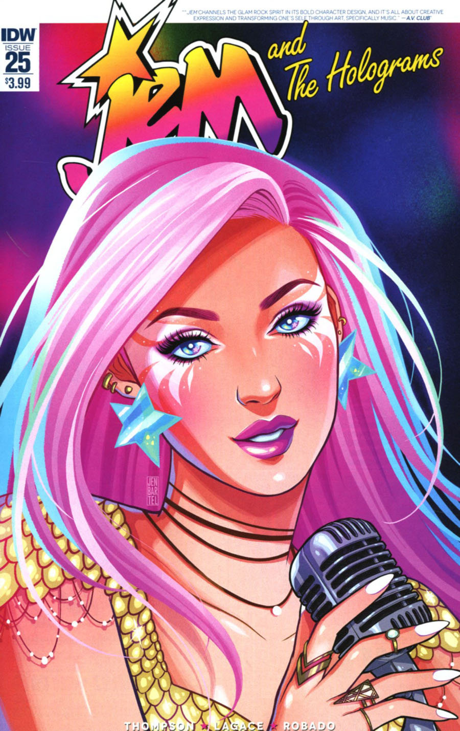 Jem And The Holograms #25 Cover A Regular Jen Bartel Cover