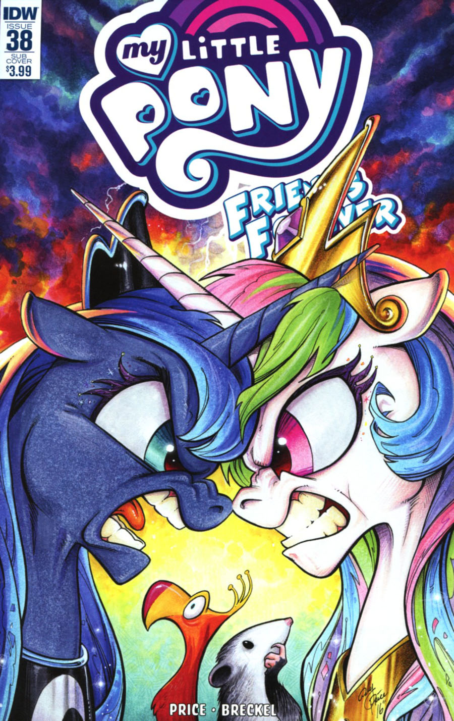 My Little Pony Friends Forever #38 Cover B Variant Andy Price Subscription Cover