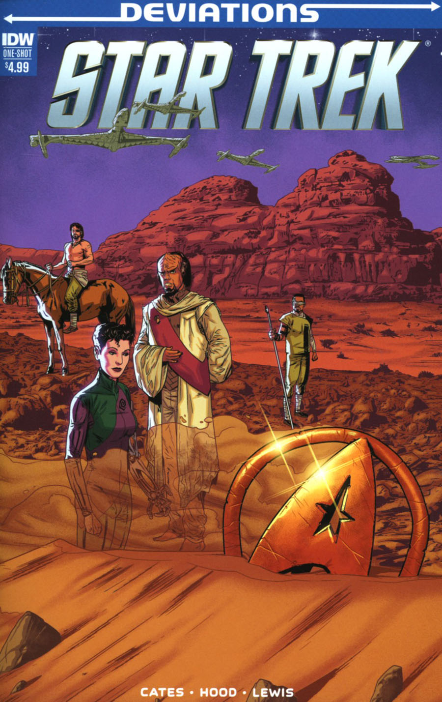 Star Trek Deviations One Shot Cover A Regular Josh Hood Cover