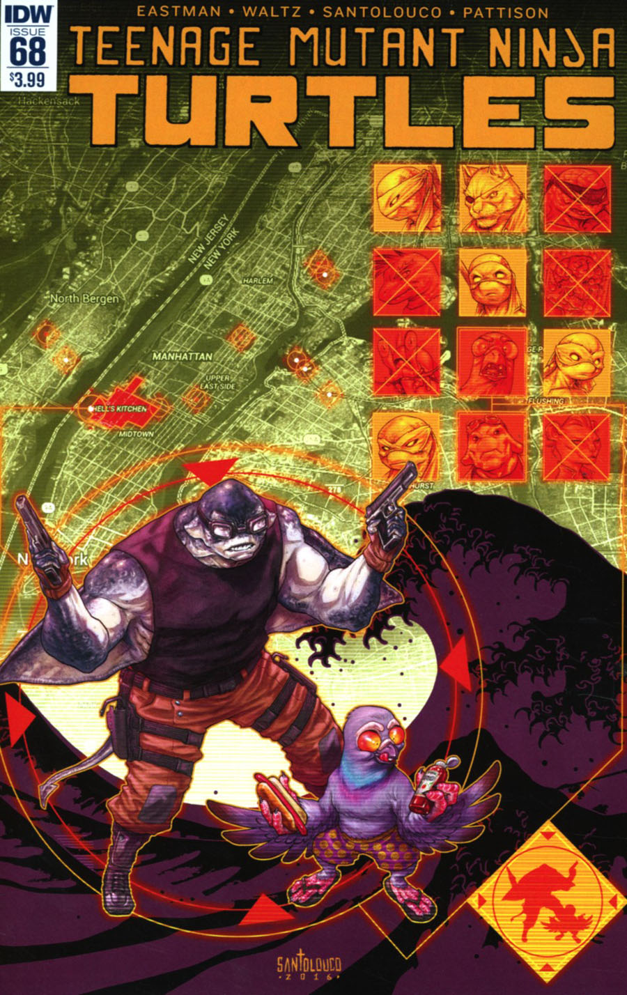 Teenage Mutant Ninja Turtles Vol 5 #68 Cover A Regular Mateus Santolouco Cover