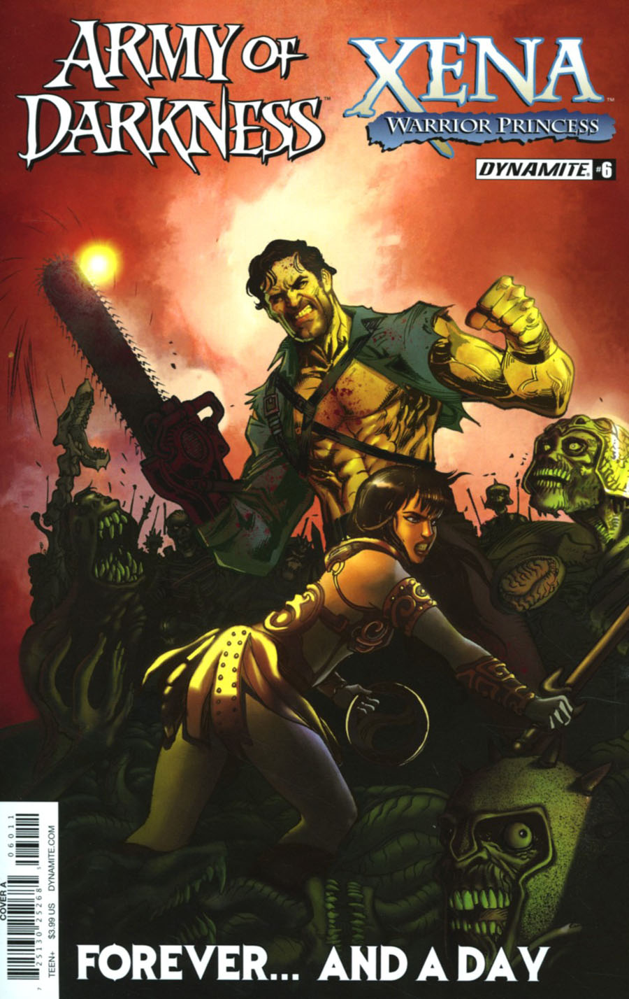 Army Of Darkness Xena Forever And A Day #6 Cover A Regular Moritat Cover