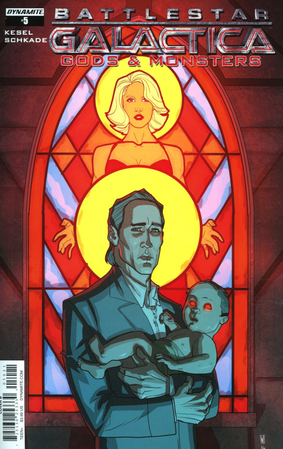 Battlestar Galactica Gods & Monsters #5 Cover B Variant Pete Woods Cover