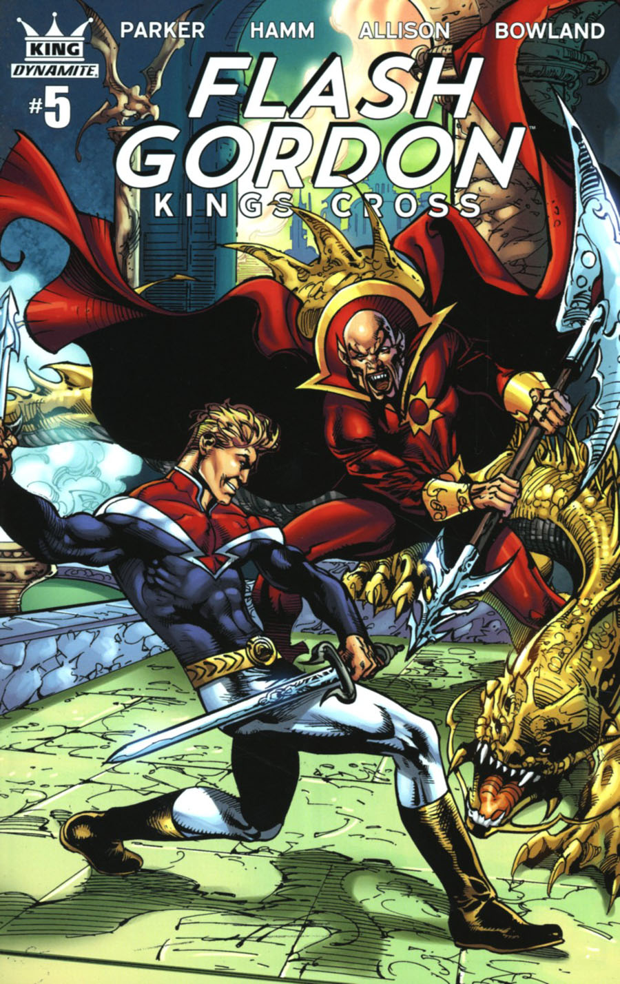 Flash Gordon Kings Cross #5 Cover C Variant Roberto Castro Subscription Cover