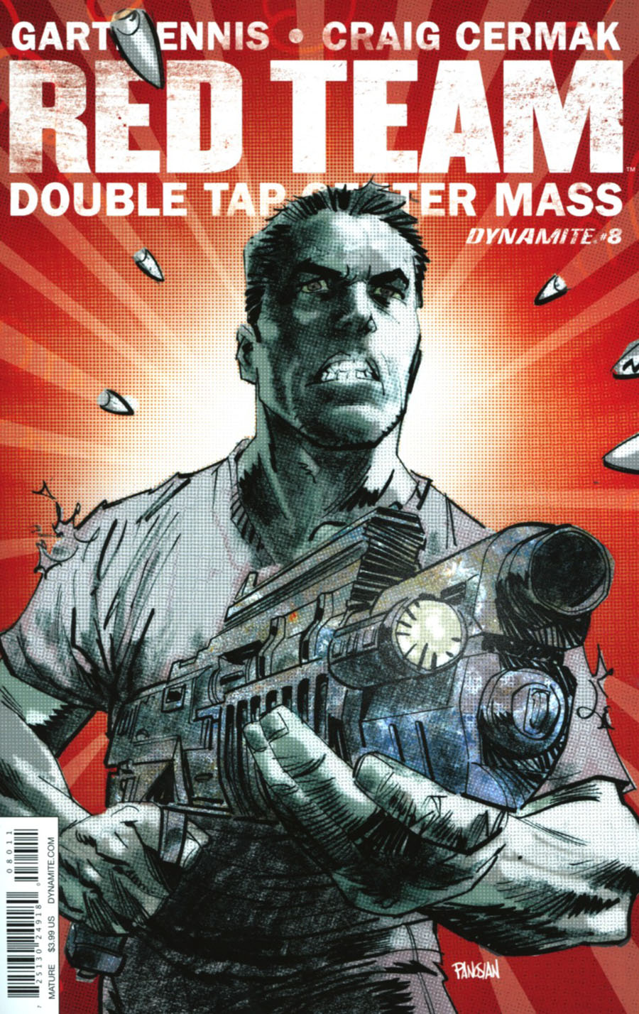 Garth Ennis Red Team Double Tap Center Mass #8