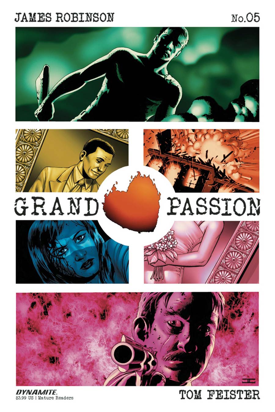 Grand Passion #5 Cover A Regular John Cassaday Cover