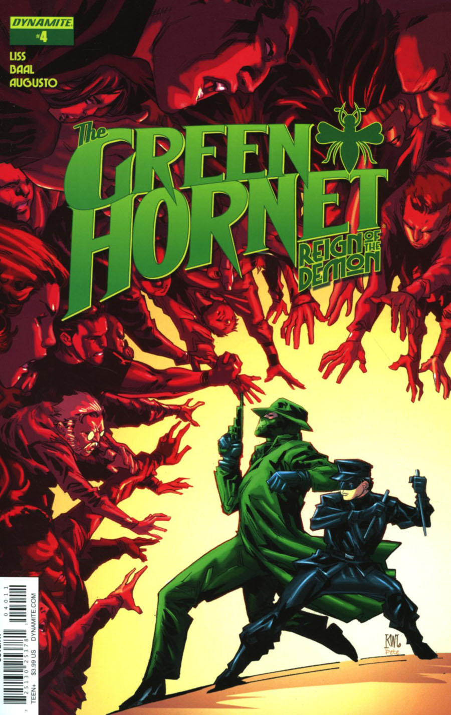 Green Hornet Reign Of The Demon #4 Cover A Regular Ken Lashley Cover