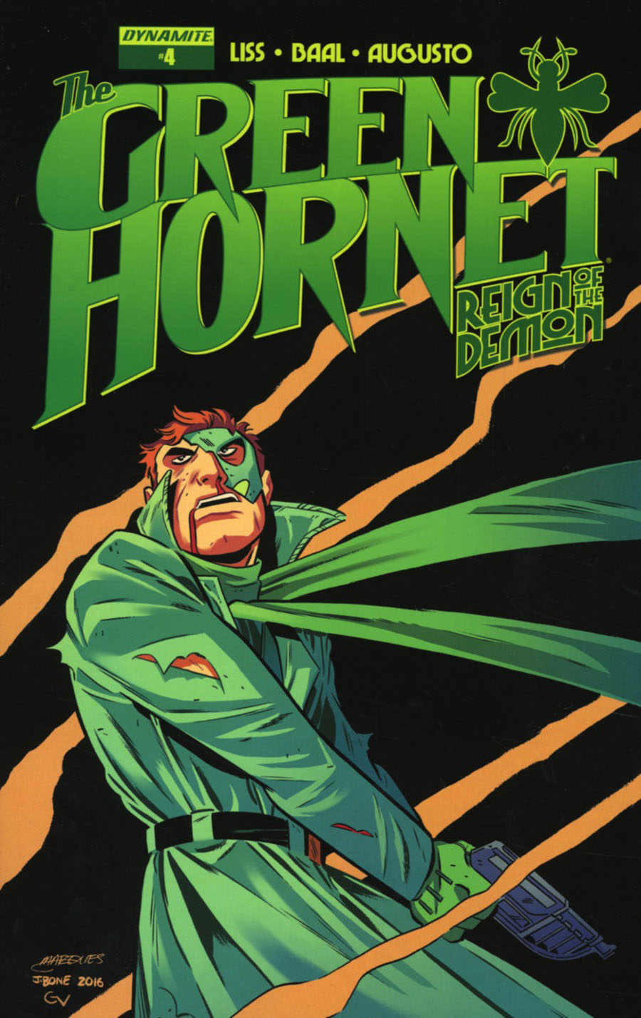 Green Hornet Reign Of The Demon #4 Cover B Variant Anthony Marques Cover