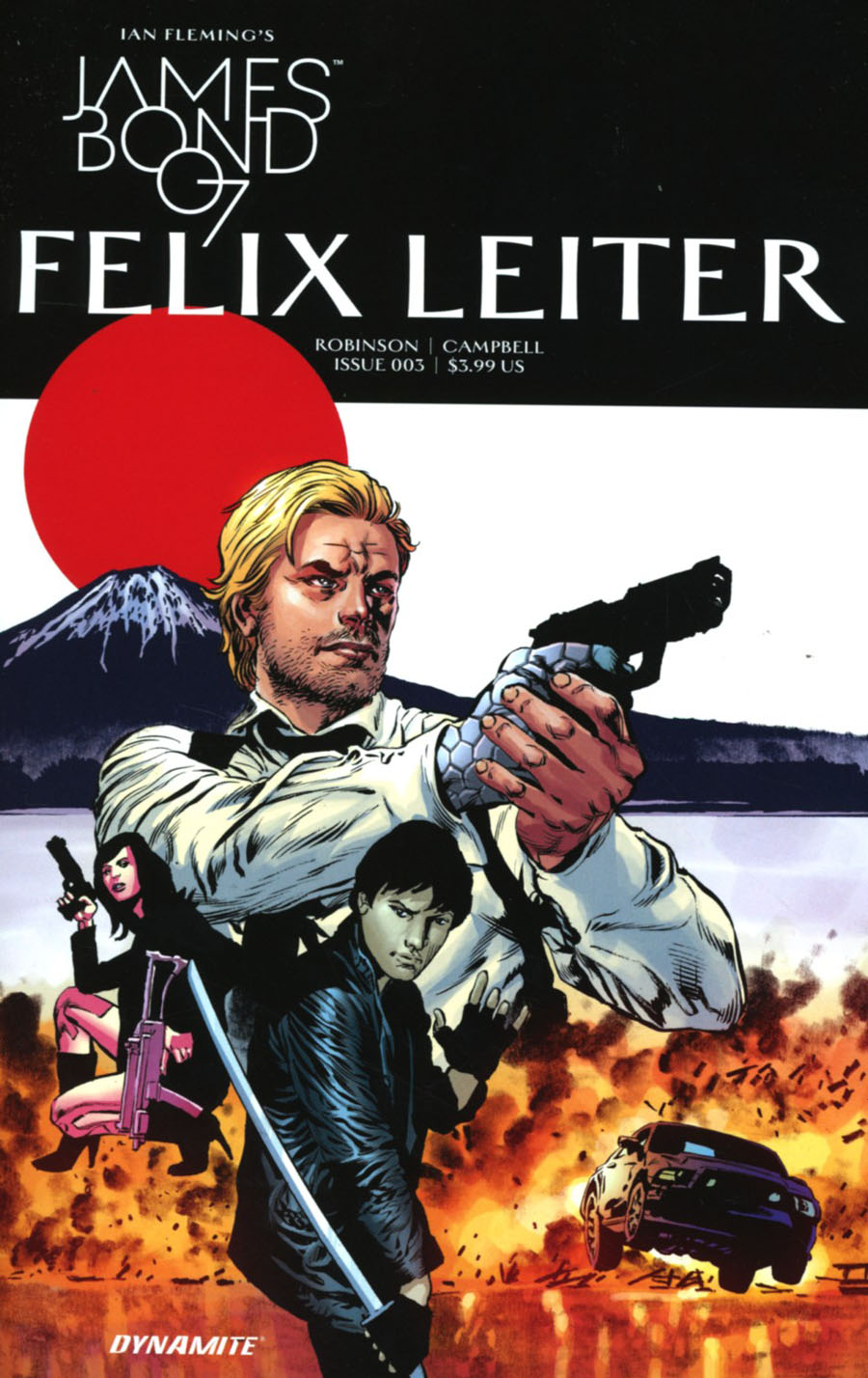 James Bond Felix Leiter #3 Cover A Regular Mike Perkins Cover