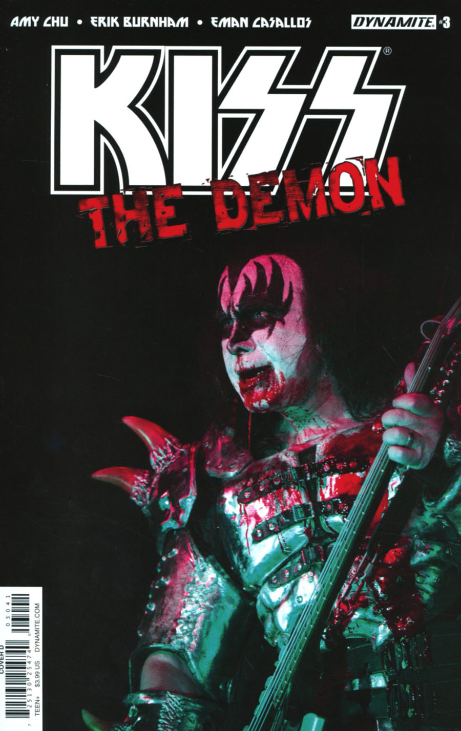 KISS The Demon #3 Cover D Variant Photo Cover