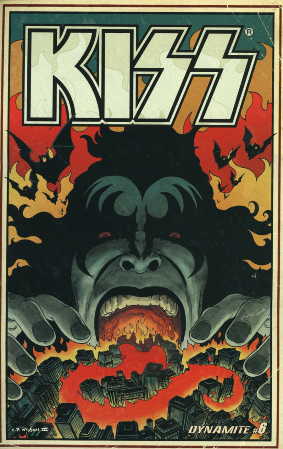 KISS Vol 3 #6 Cover B Variant Charles Wilson III Cover