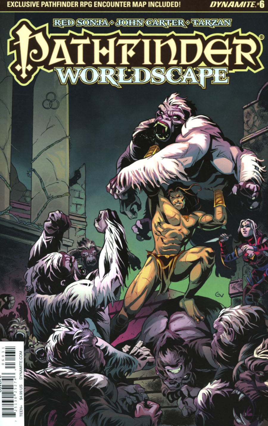 Pathfinder Worldscape #6 Cover C Variant Giovanni Valletta Cover