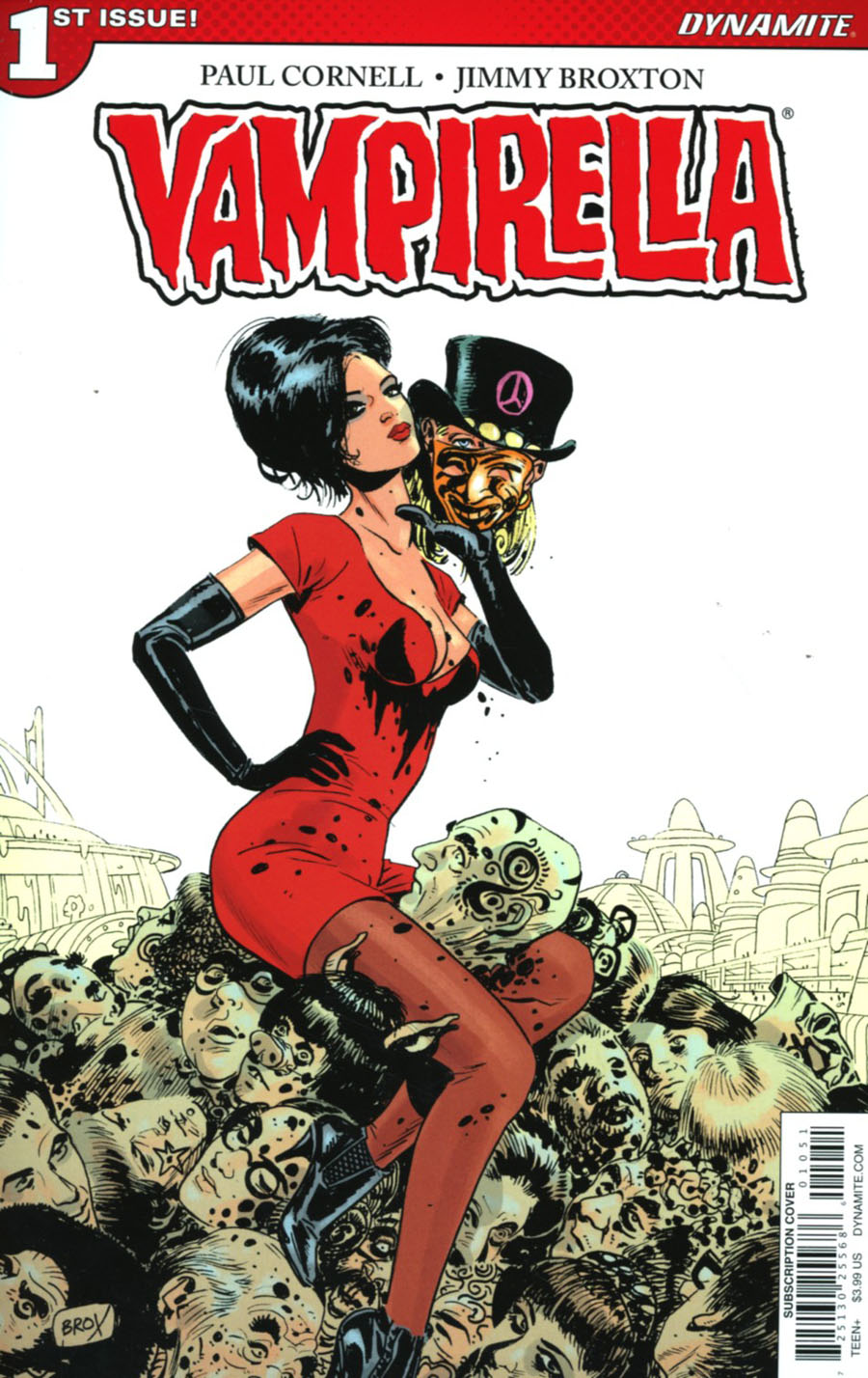 Vampirella Vol 7 #1 Cover E Variant Jimmy Broxton Subscription Cover