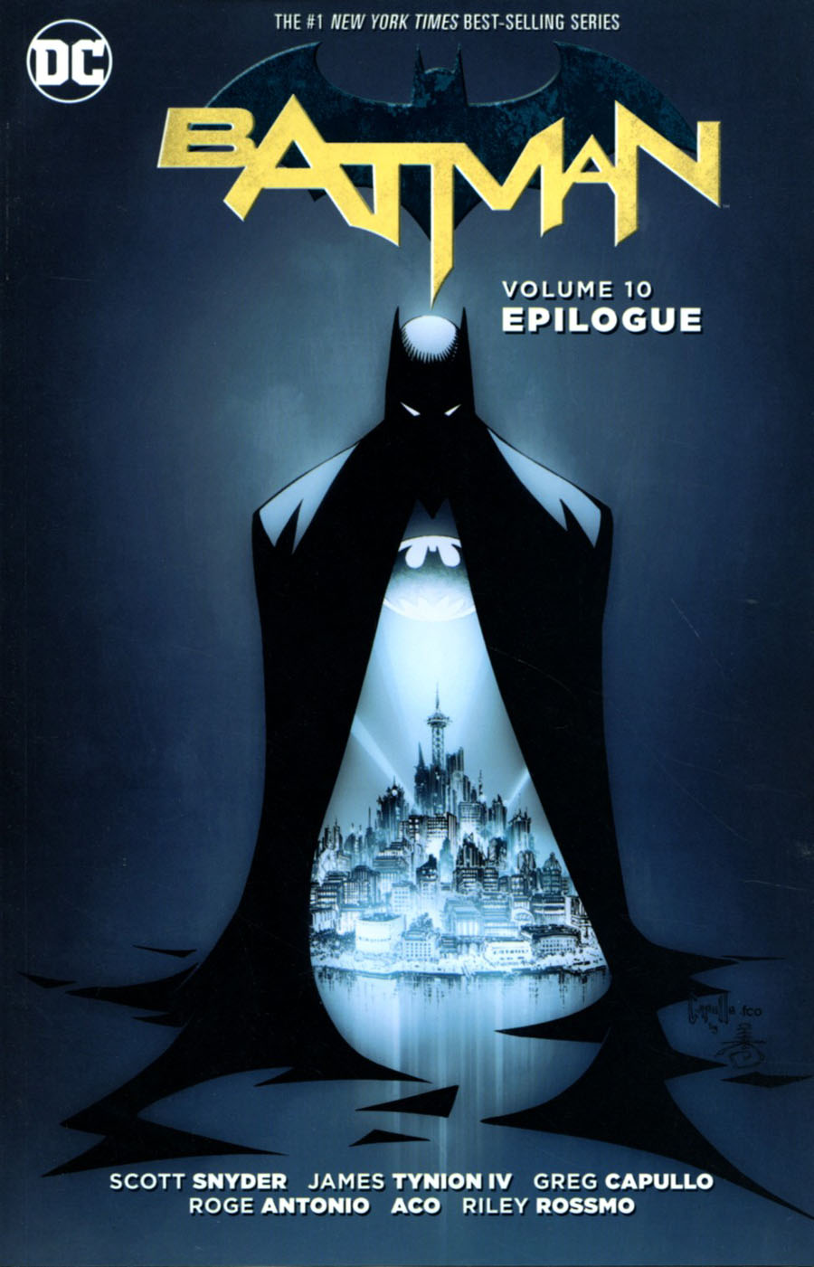 capacidad auxiliar Año Batman (New 52) Vol 10 Epilogue TP - Midtown Comics