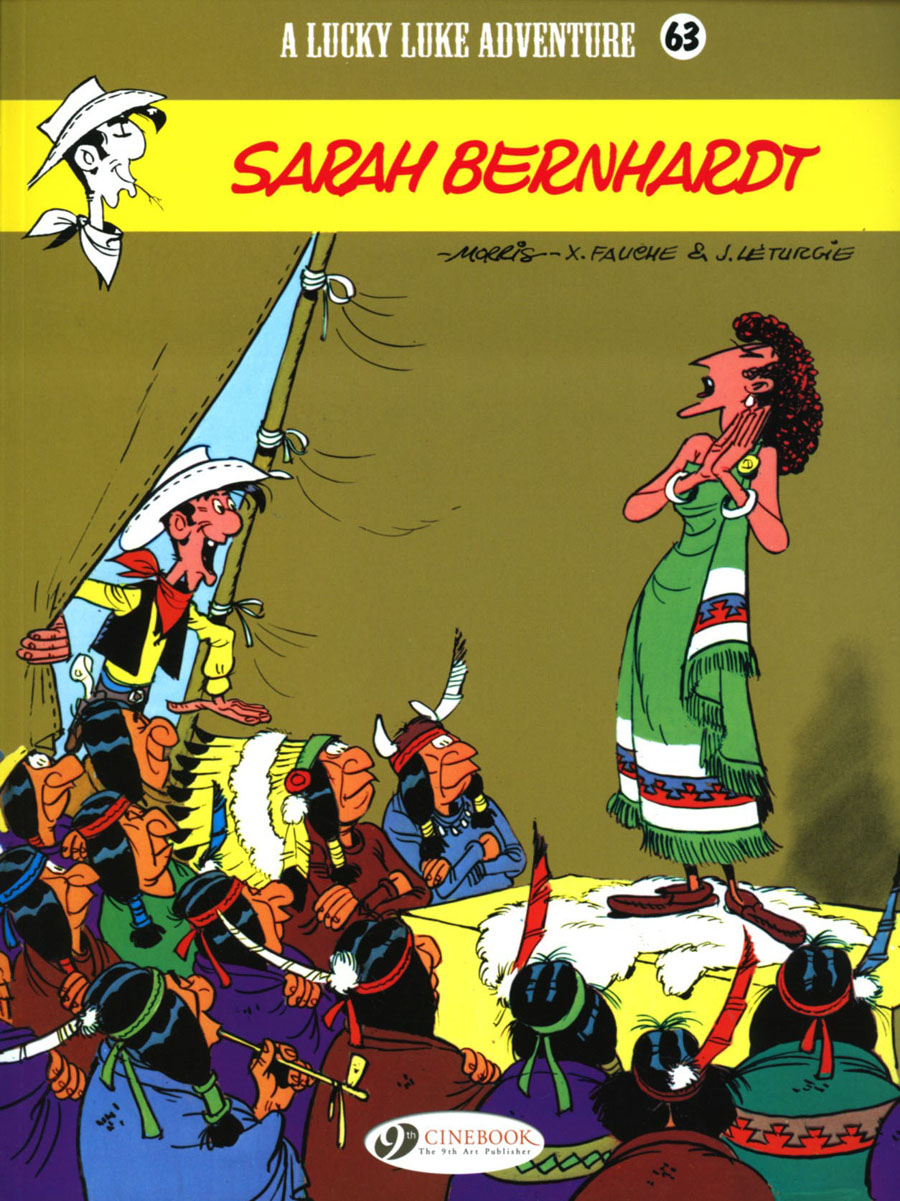 Lucky Luke Adventure Vol 63 Sarah Bernhardt TP