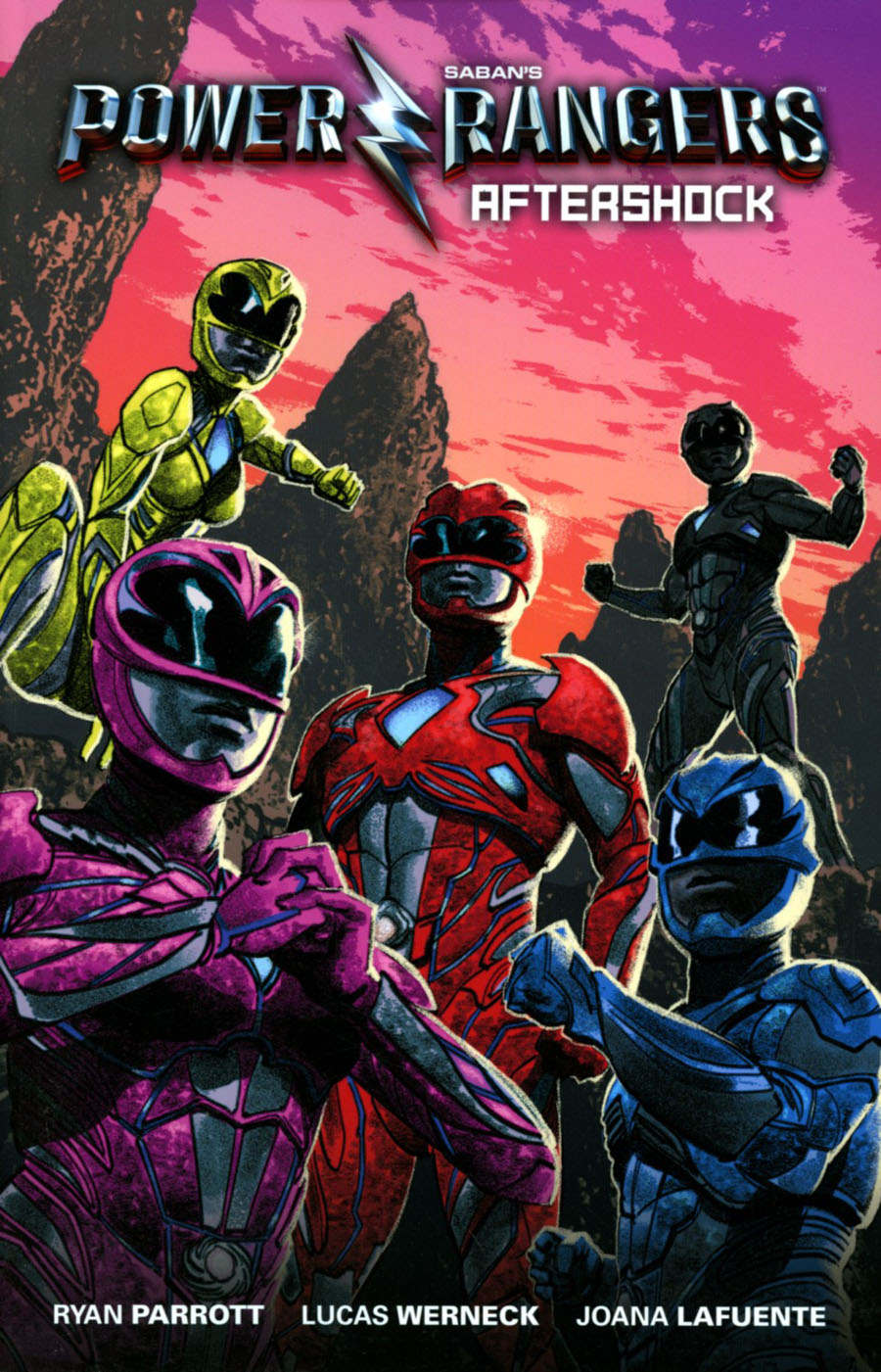 Sabans Power Rangers Aftershock TP Previews Exclusive Greg Smallwood Cover