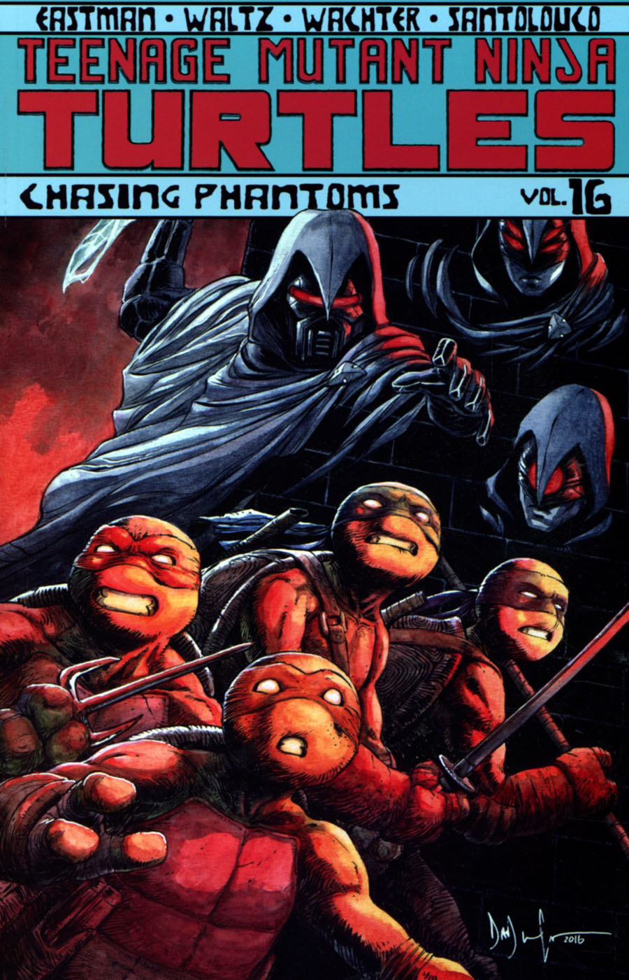 Teenage Mutant Ninja Turtles Ongoing Vol 16 Chasing Phantoms TP