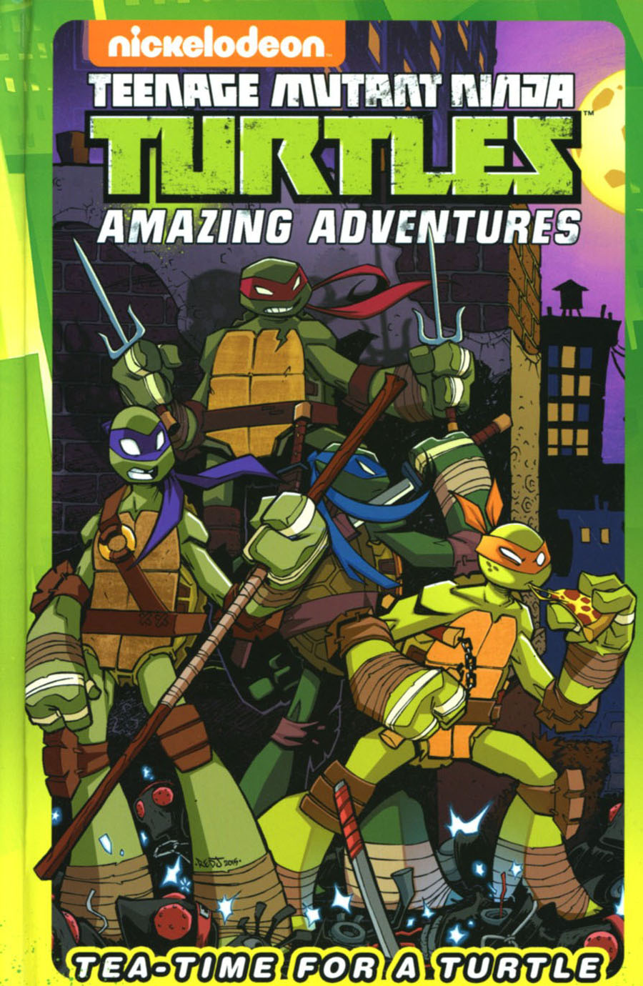 Teenage Mutant Ninja Turtles Amazing Adventures Tea-Time For A Turtle HC