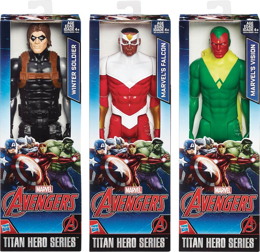 Avengers Titan Hero 12-Inch Action Figure Assortment Case 201603