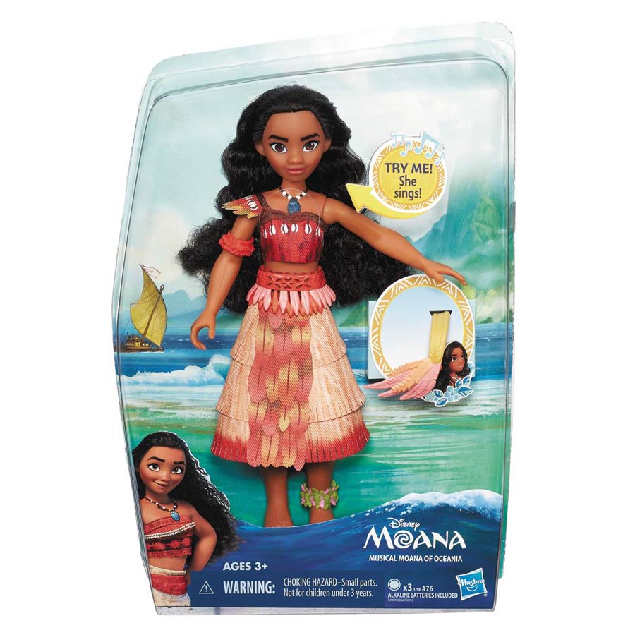 Disneys Moana Musical Moana Of Oceana Doll Case