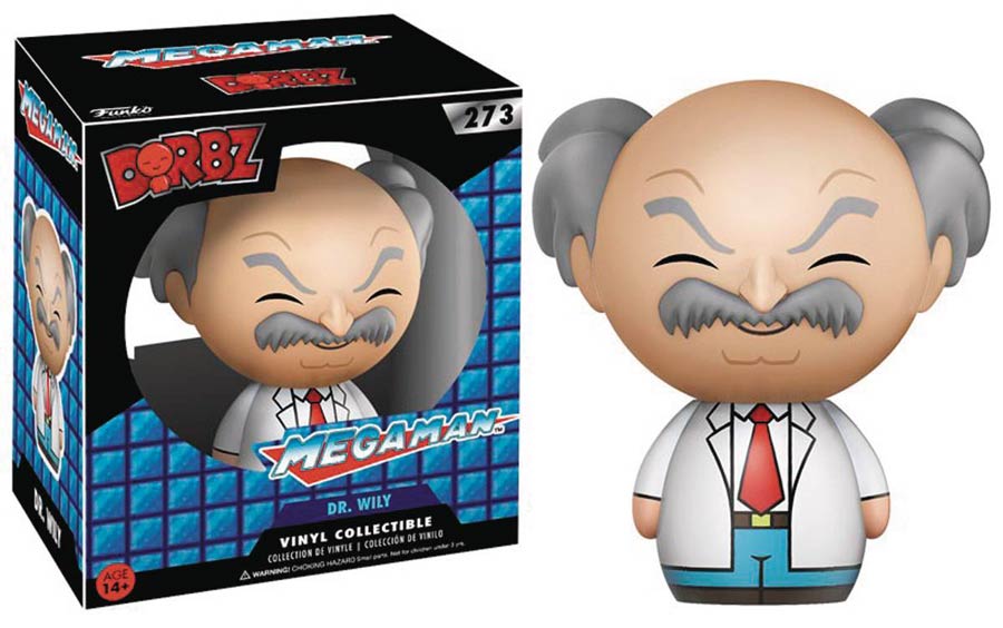 Dorbz 273 Mega Man Dr Wily Vinyl Figure
