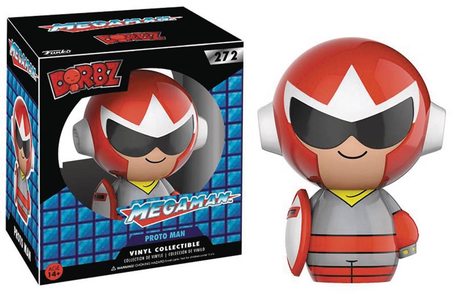 Dorbz 272 Mega Man Proto Man Vinyl Figure