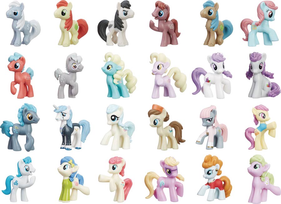 My Little Pony Rarity Mystery Pony Min Figure Blind Mystery Box Display 201604