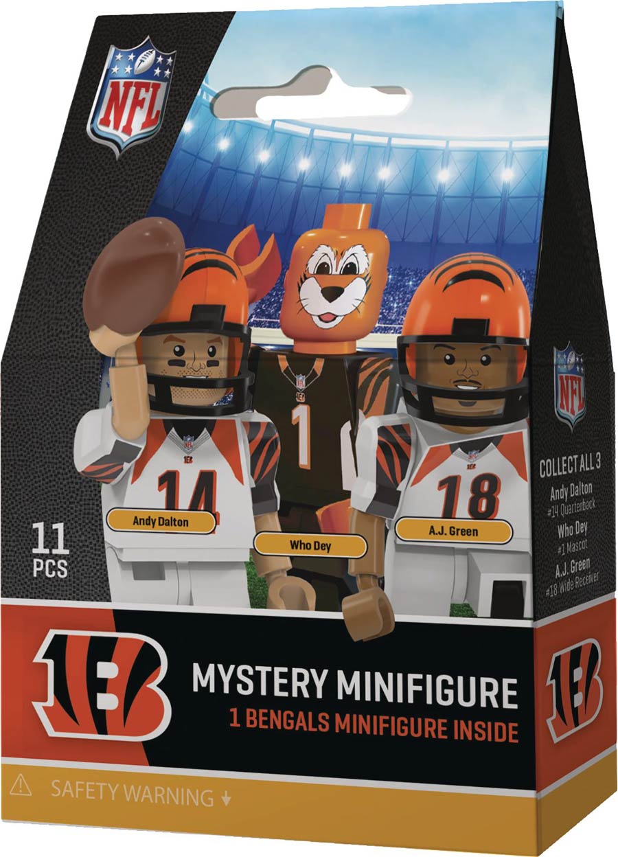 OYO NFL Cincinnati Bengals Blind Mystery Box 24-Piece Display