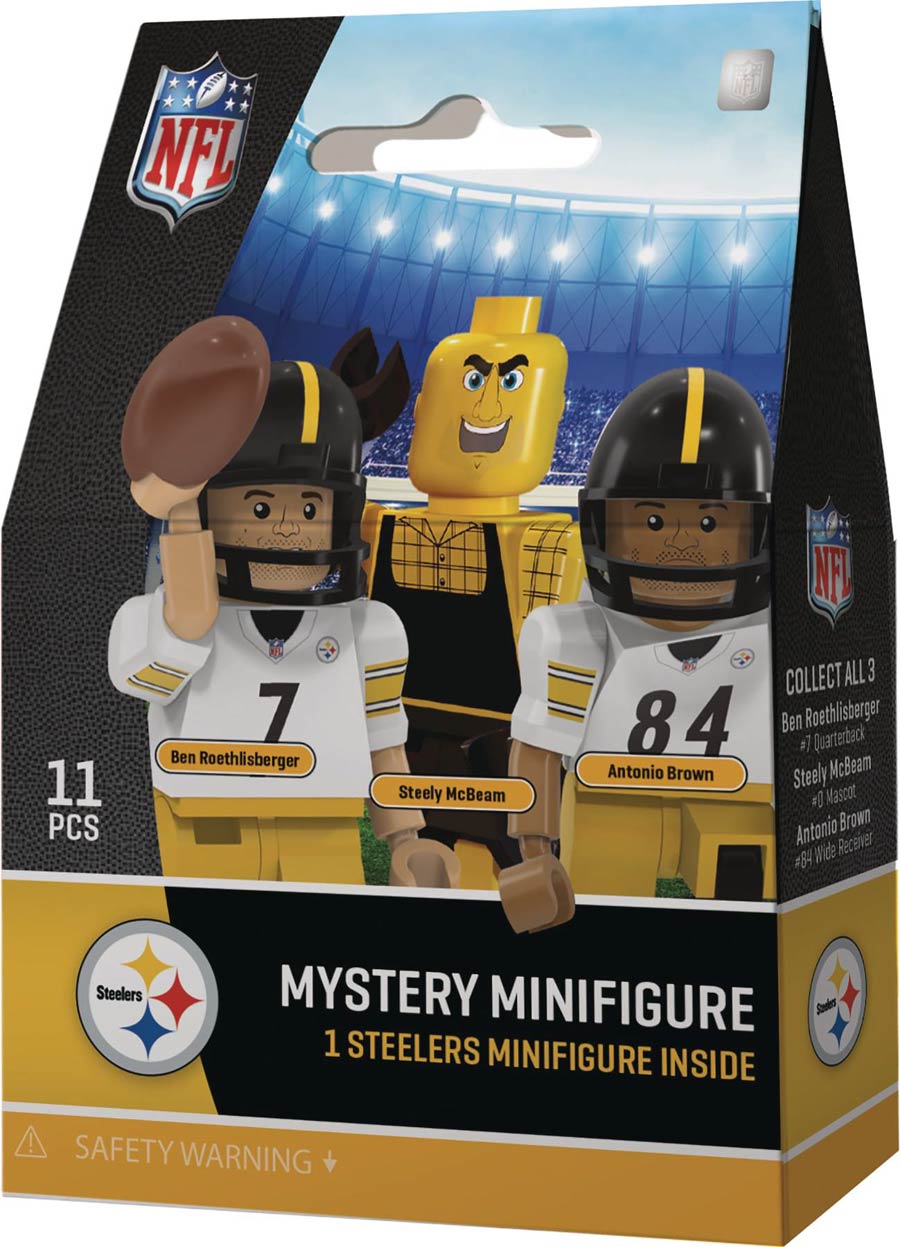 OYO NFL Pittsburgh Steelers Blind Mystery Box 24-Piece Display