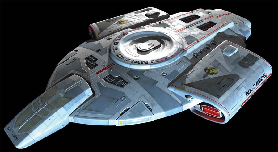 Star Trek Starships Figure Collection Magazine Special #10 ISS Defiant NX-74205 Mirror Universe