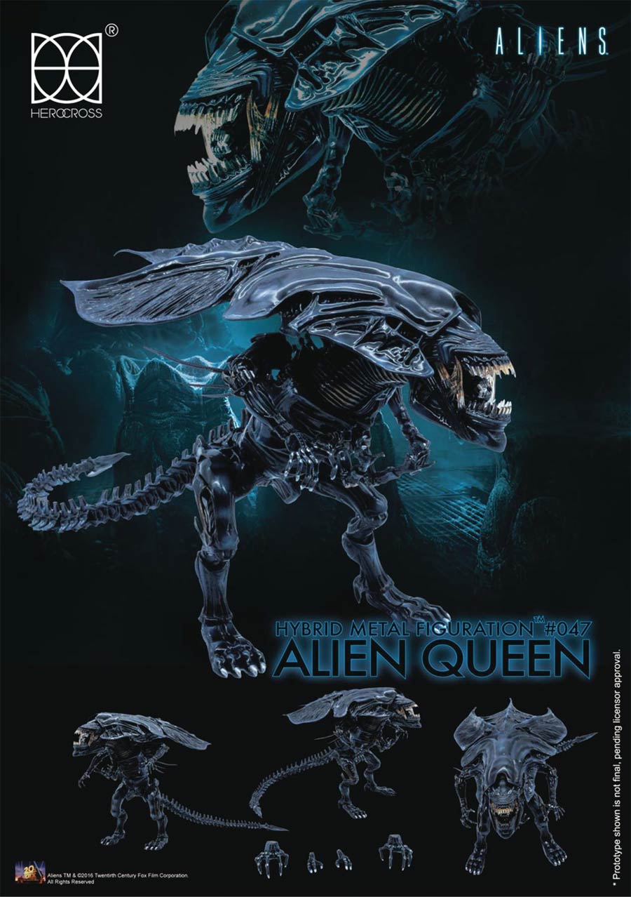 HMF #047 Aliens Alien Queen Action Figure