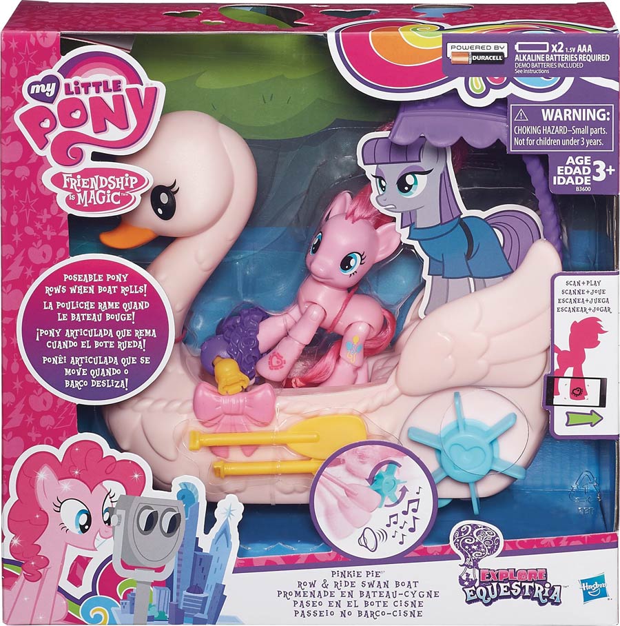 My Little Pony Explore Equestria Swan Boat Case