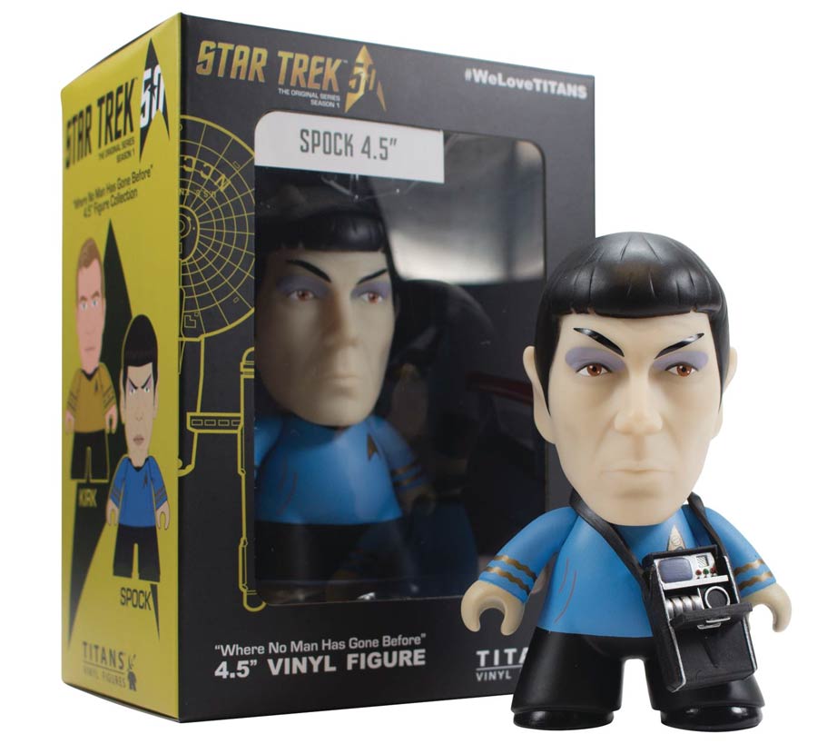 Star Trek The Original Series Titans Mr Spock NYCC 2016 Exclusive 4.5-Inch Vinyl Figure