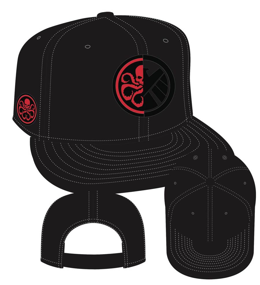 S.H.I.E.L.D. & Hydra Symbol Previews Exclusive Split Side Snapback Cap