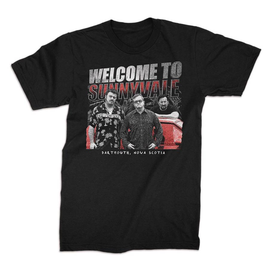 Trailer Park Boys Welcome To Sunnyvale Black T-Shirt Large