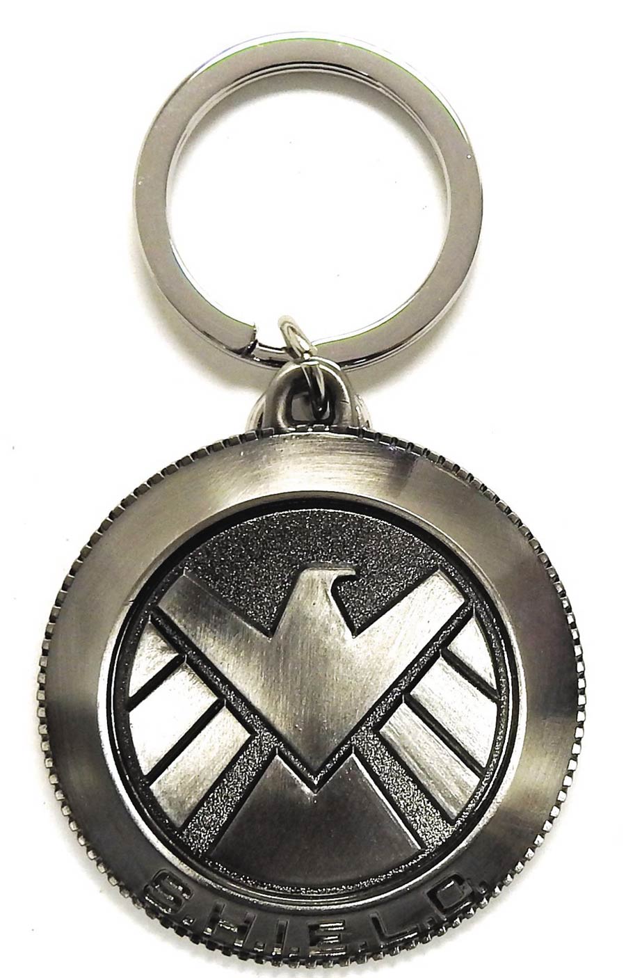 Marvel Heroes Pewter Keyring - Avengers S.H.I.E.L.D. Logo