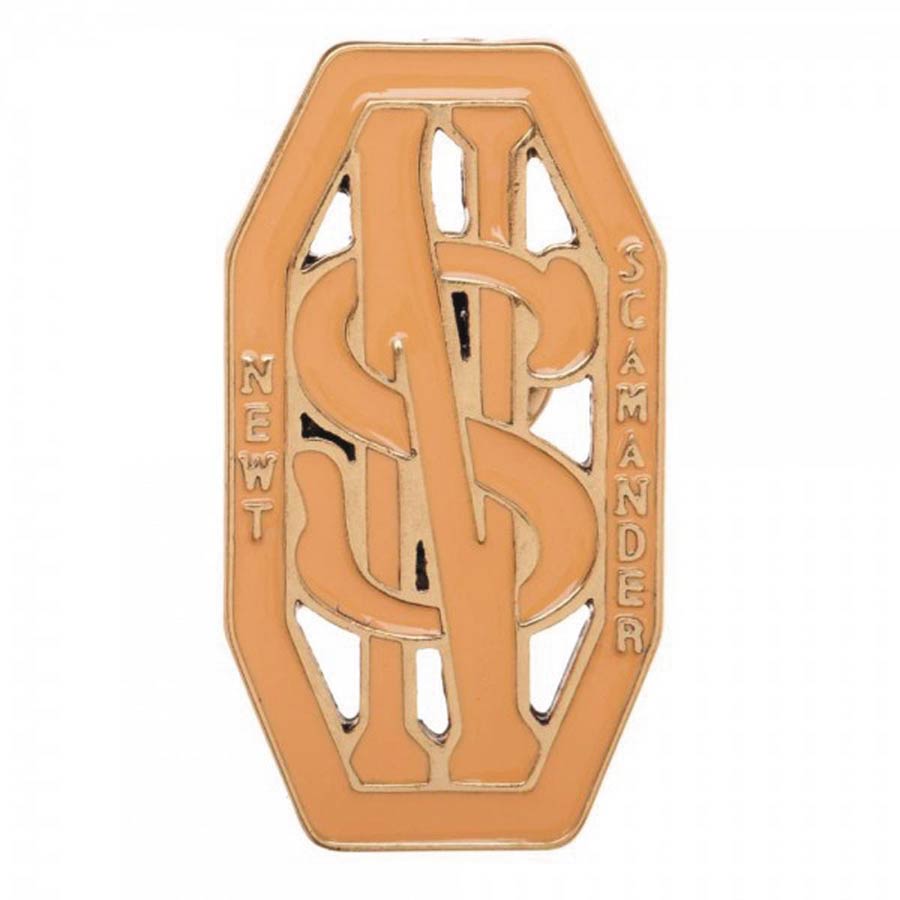 Fantastic Beasts And Where To Find Them Lapel Pin - Newt Scamander Initials
