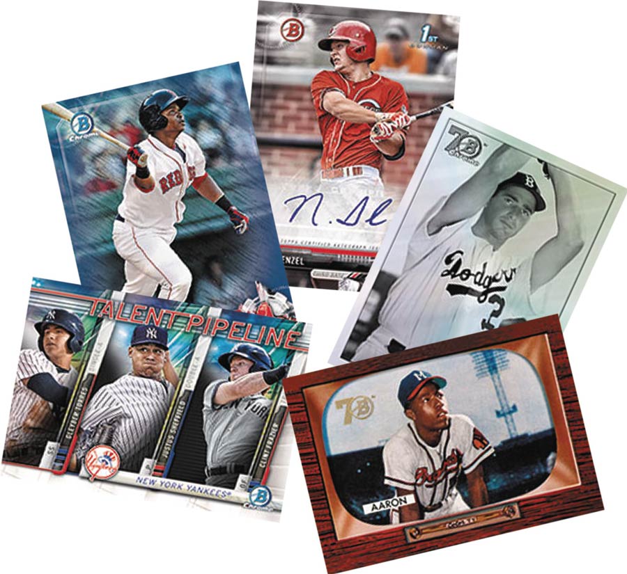 Bowman 2017 Baseball Trading Cards Jumbo Box