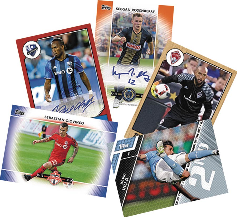 Topps 2017 MLS Major League Soccer Trading Cards Box
