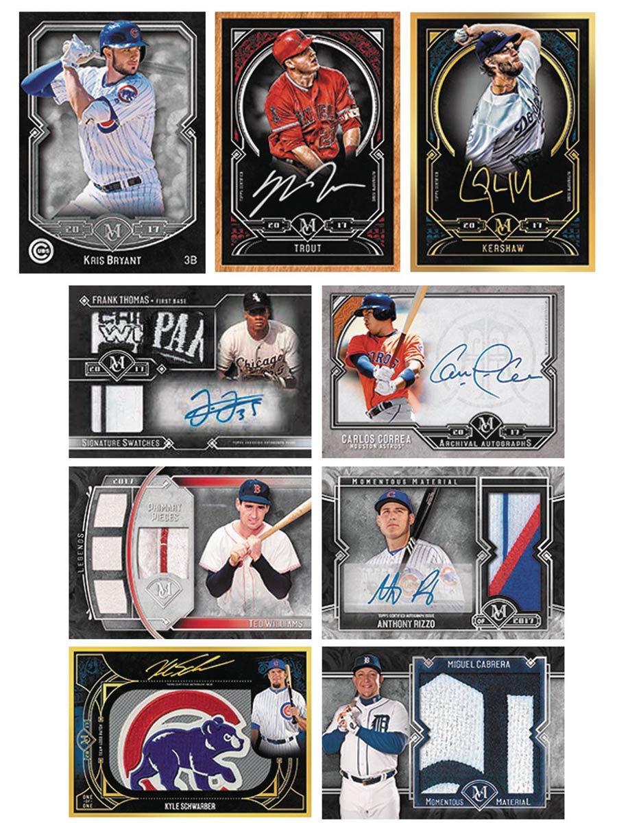 Topps 2017 Museum Collection Baseball Trading Cards Box
