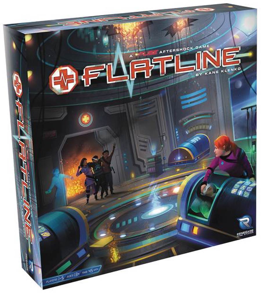 Flatline A Fuse Aftershock Board Game
