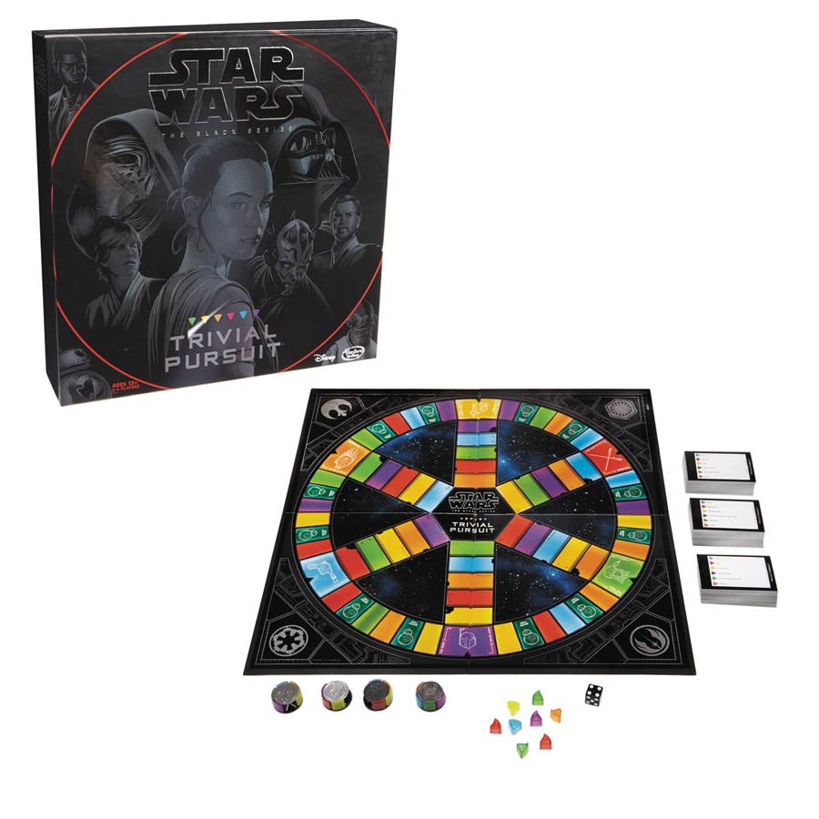 Trivial Pursuit Star Wars The Black Series Edition Case