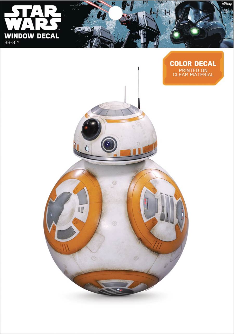 Star Wars Window Decal - BB-8