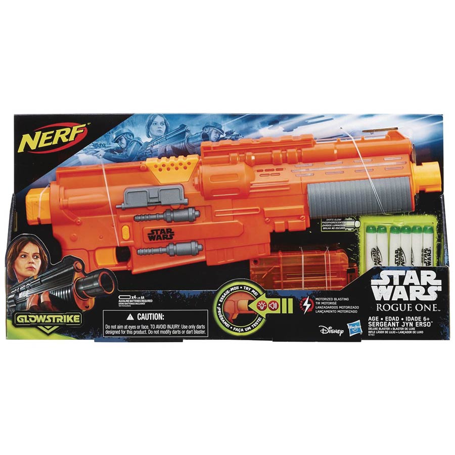 NERF Star Wars Rogue One Sergeant Jyn Erso Deluxe Blaster Case