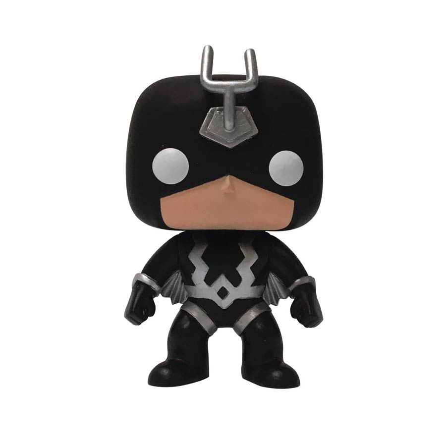 POP Marvel Black Bolt Black Costume Previews Exclusive Vinyl Bobble Head