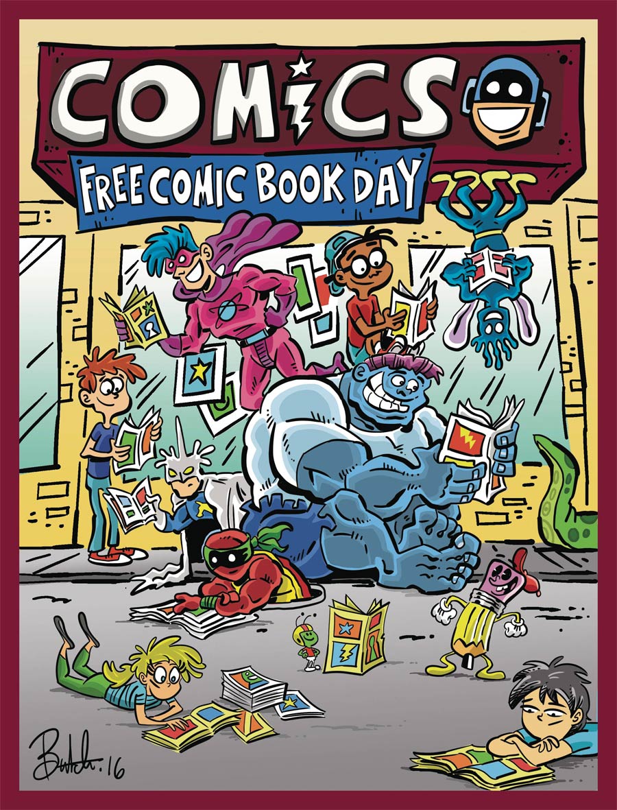 FCBD 2017 Commemorative Artist Afua Richardson Poster