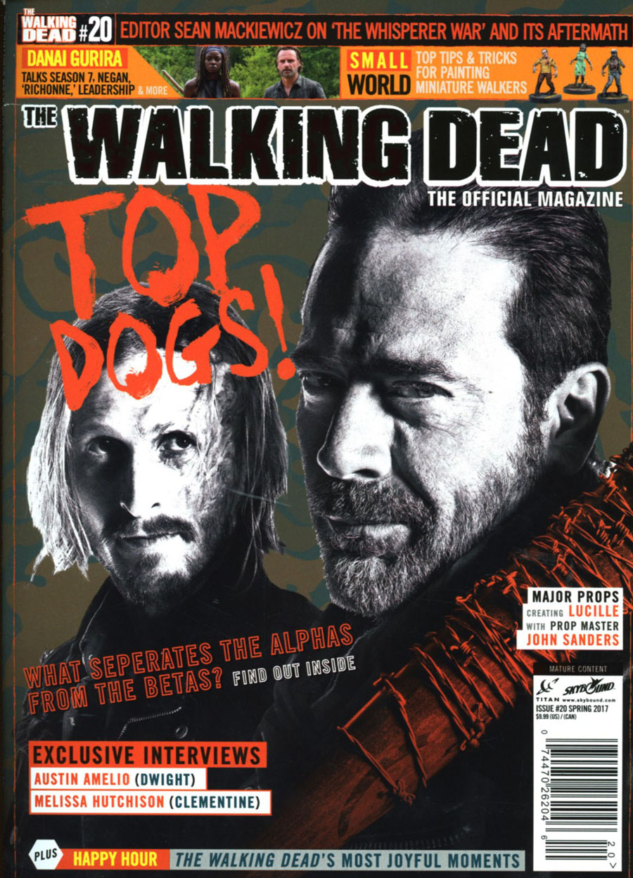 Walking Dead The Official Magazine #20 Newsstand Edition