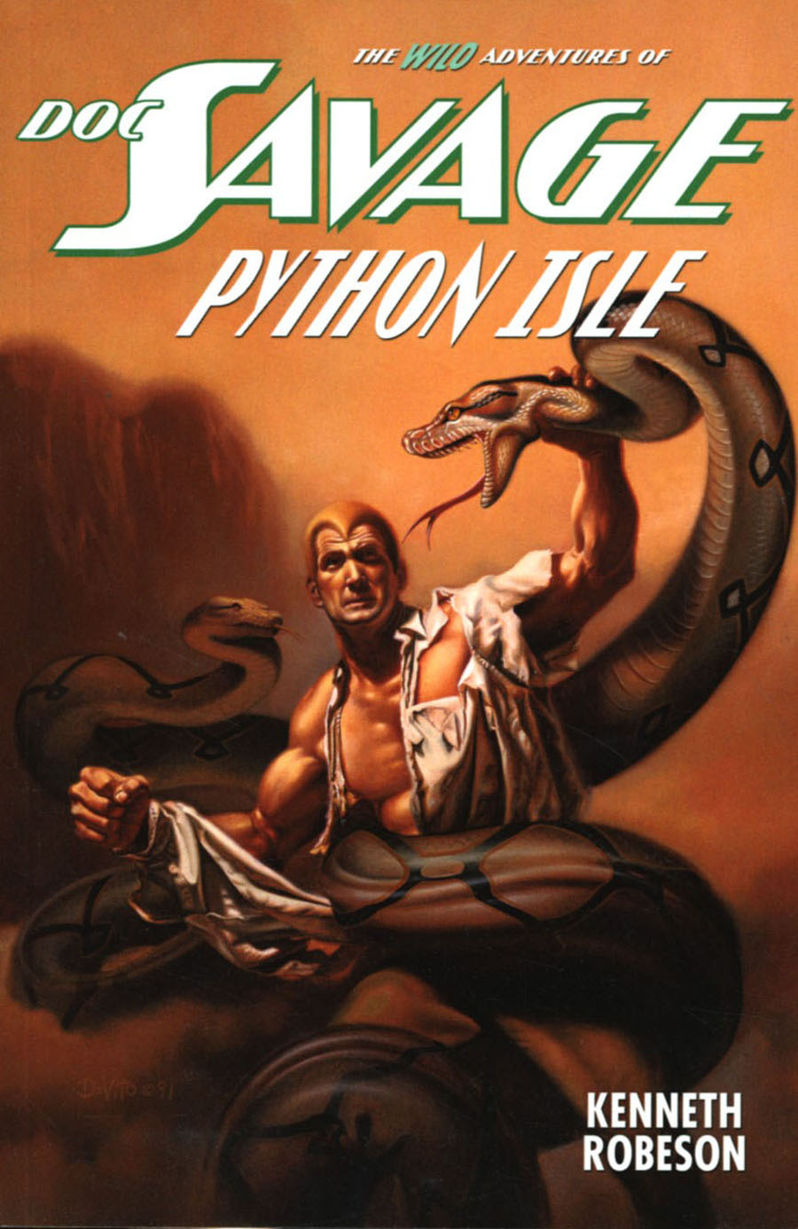 Doc Savage Wild Adventures Vol 1 Python Isle SC