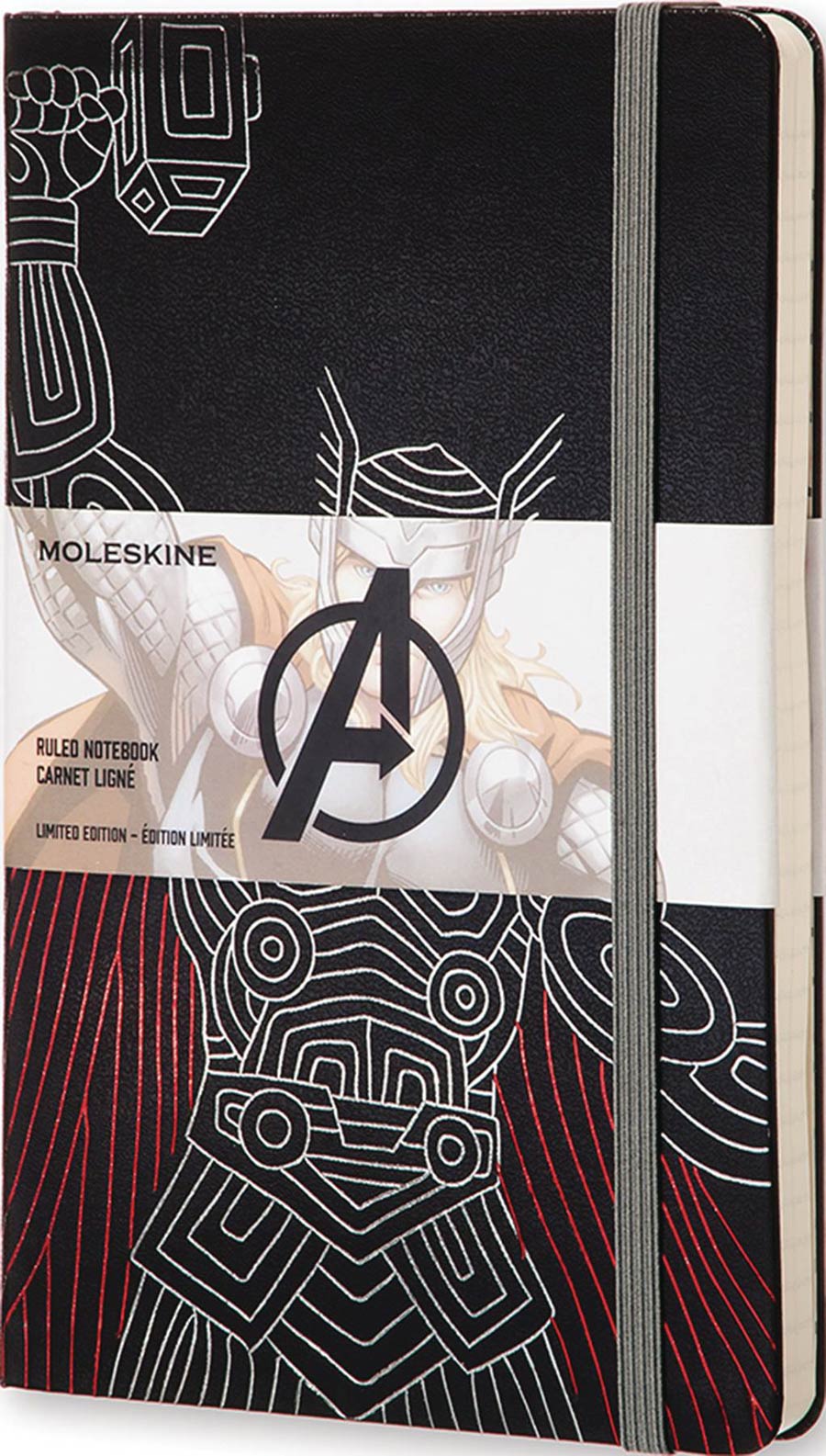 Moleskine Avengers Ruled Large Notebook - Thor