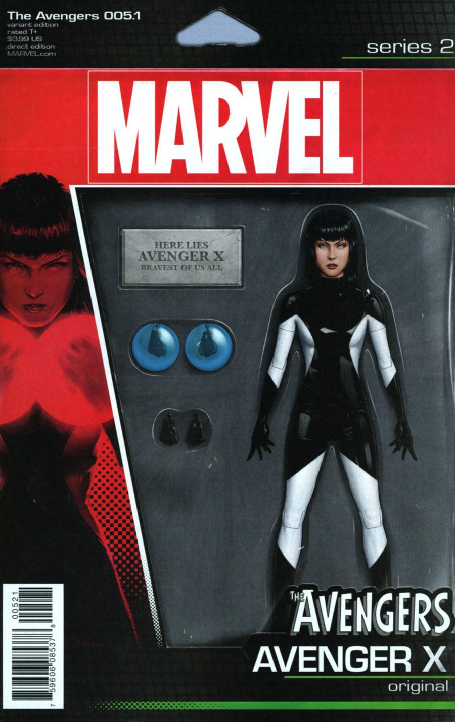 Avengers Vol 6 #5.1 Cover B Variant John Tyler Christopher Action Figure Cover