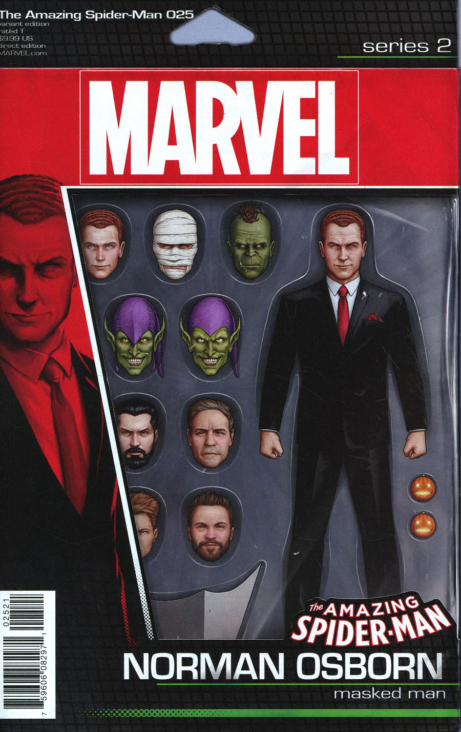 Amazing Spider-Man Vol 4 #25 Cover B Variant John Tyler Christopher Action Figure Cover